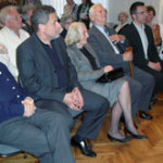 Franc Strašek, Milan Bandić, Pavica Reisinger, Oto Reisinger, Frano Dulibić (z leve proti desni).