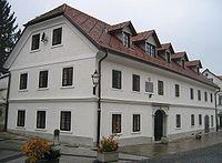 Maistrova rojstna hiša v Kamniku. Foto: akm
